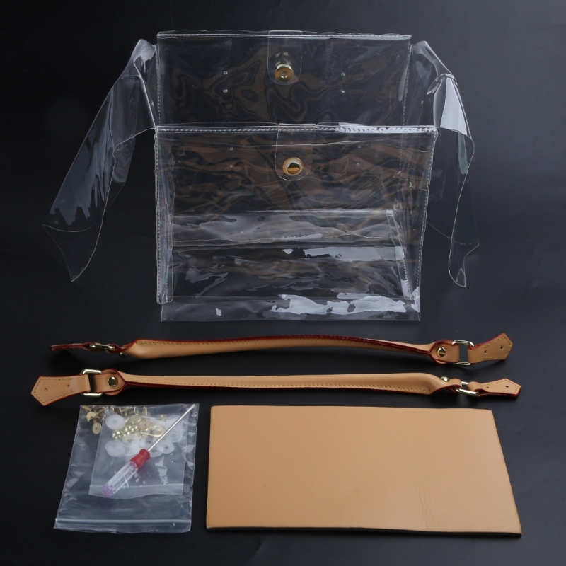 Women Accessories Description - DIY Purse Bag Making Clear PVC