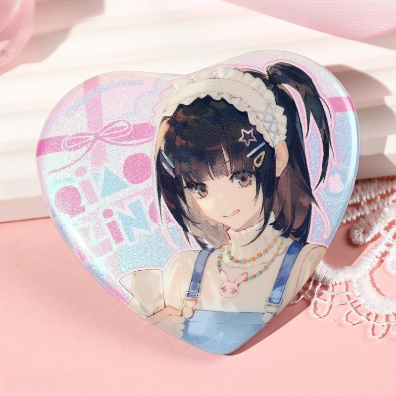 Women Accessories Jewelry - Anime Link Click Jo Badge Rⅰn