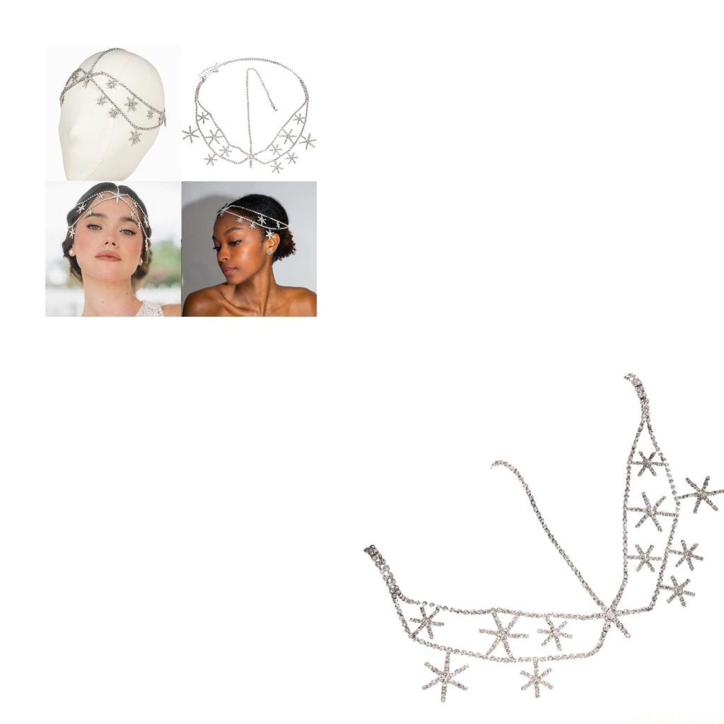 Women Accessories Description - D46E Exquisite Head Chain Fashion Head