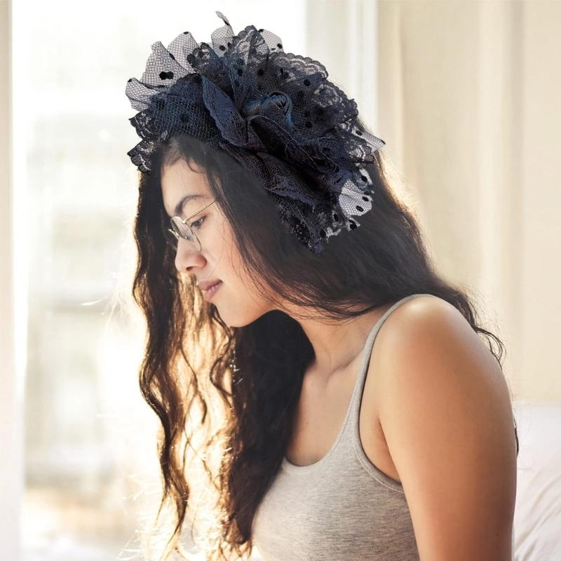 Women Accessories Description - X5XA Stylish Women Fascinator Hair Accessory