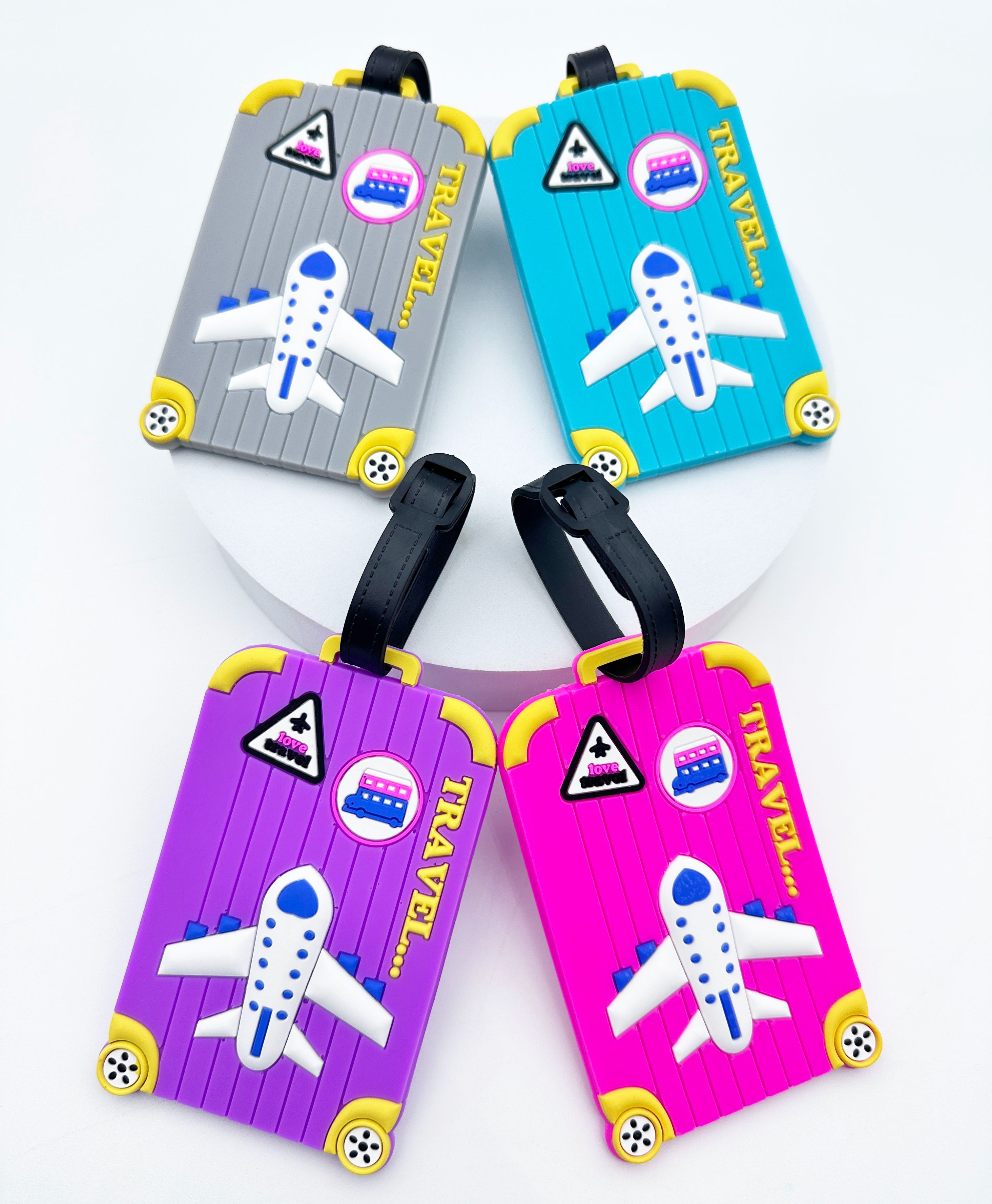 Women'S Essential Accessories - 1PCS Creative Aircraft Multi Color Luggage