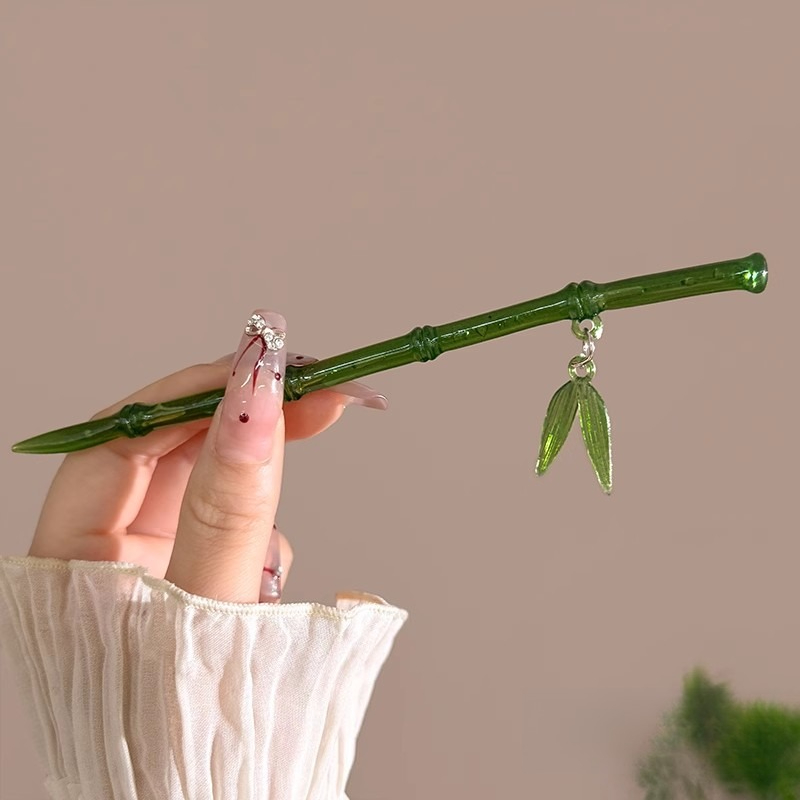 Chinese Green Bamboo Hairpin f - Women'S Accessories To Wear With Watch 评论和价格