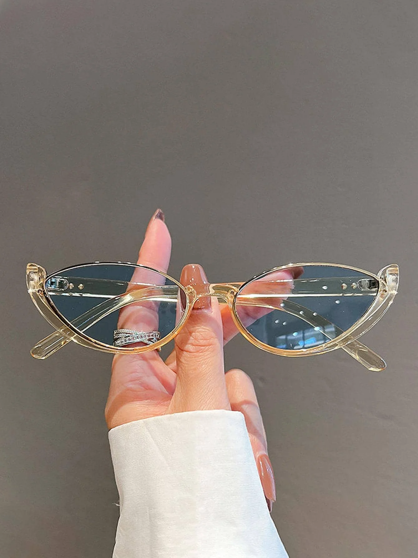 1Pair Women Cat Eye Fashion Gl - Women Accessories Business 评论和价格
