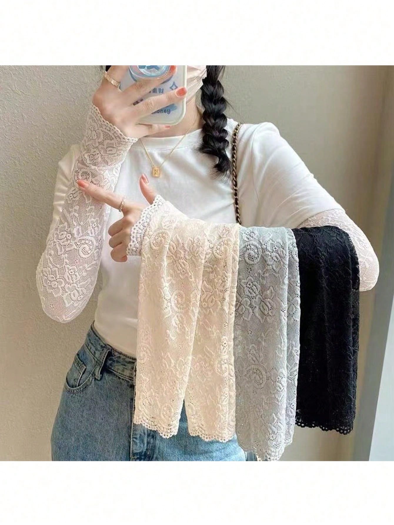 1 Pair/4 Pairs Women Elegant L - Women'S Essential Accessories 评论和价格