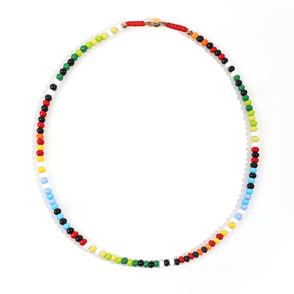 Boho Rainbow Necklace Jewelry  - Women'S Accessories Wholesale Suppliers 评论和价格