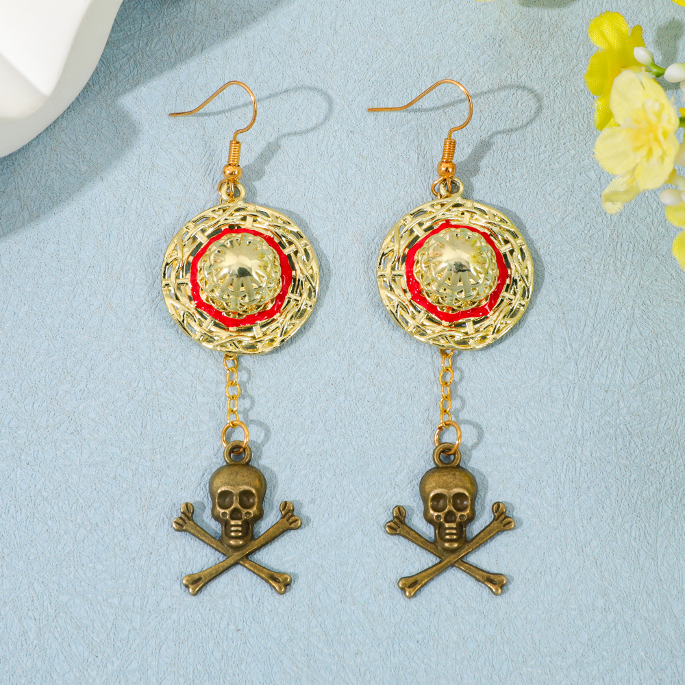 One Piece Luffy Anime Skull Da - Women Accessories Jewelry 评论和价格