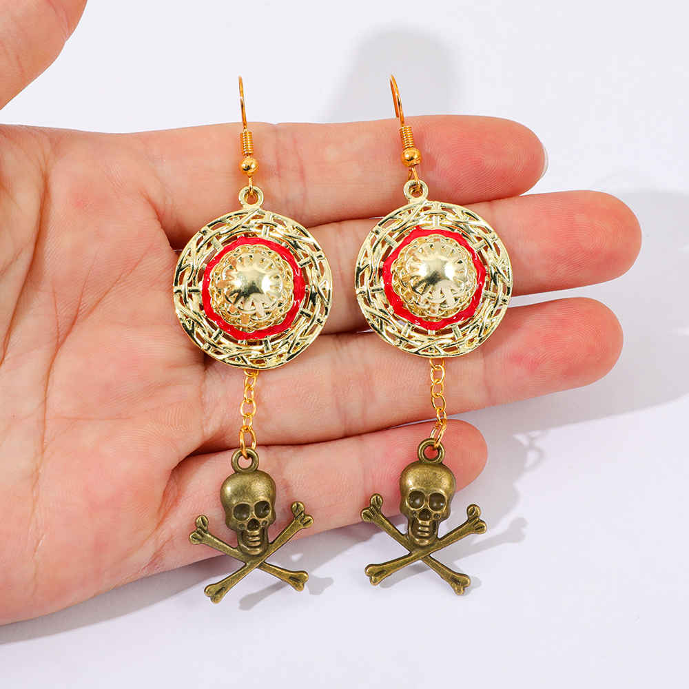 One Piece Luffy Anime Skull Da - Women Accessories Jewelry 评论和价格