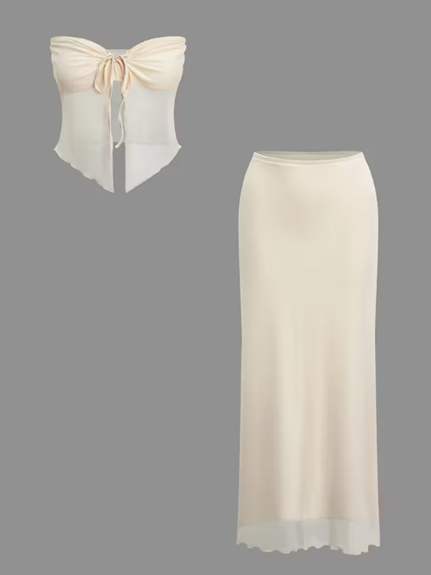 Women's Elegant Ruched Double  - Layered Necklace Set 评论和价格