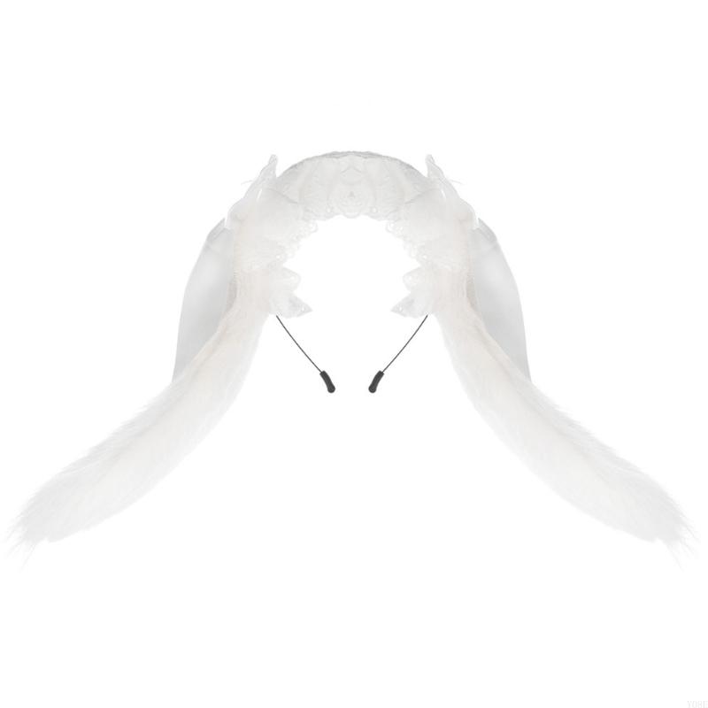 Plush Rabbits Ear Headbands Fo - Women Accessories Description 评论和价格