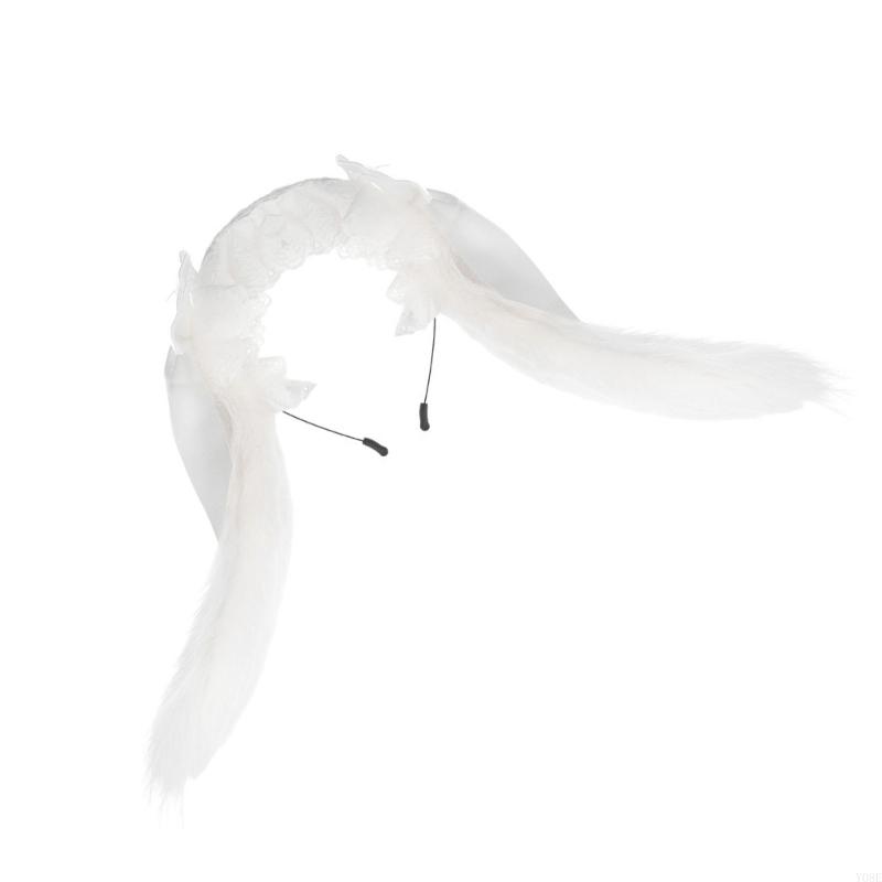 Plush Rabbits Ear Headbands Fo - Women Accessories Description 评论和价格
