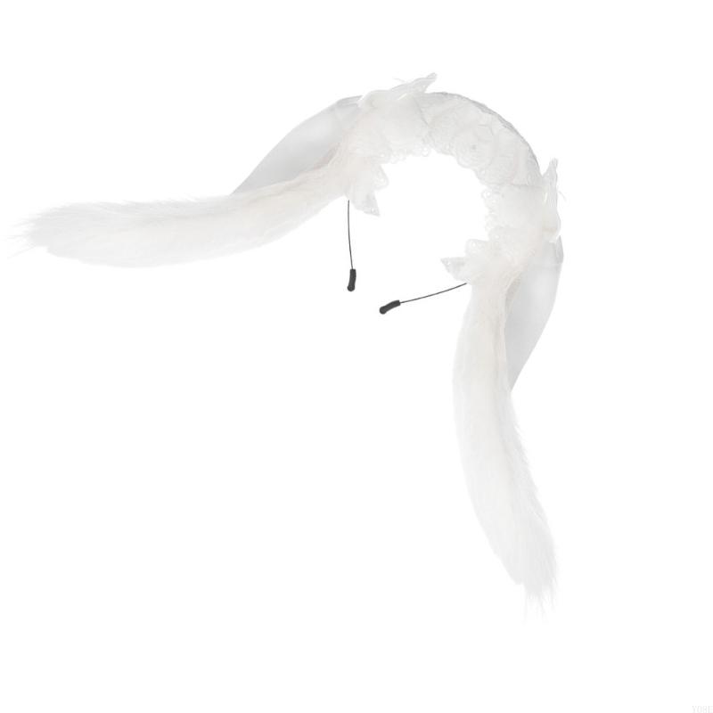 Plush Rabbits Ear Headbands Fo - Women Accessories Description 评论和价格