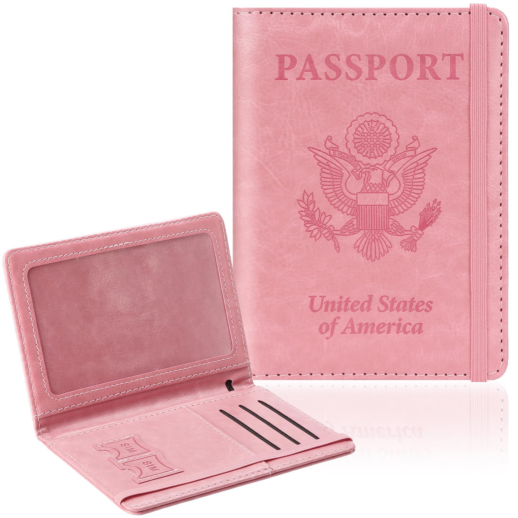 Passport Holder for Travel, Rf - Women'S Essential Accessories 评论和价格