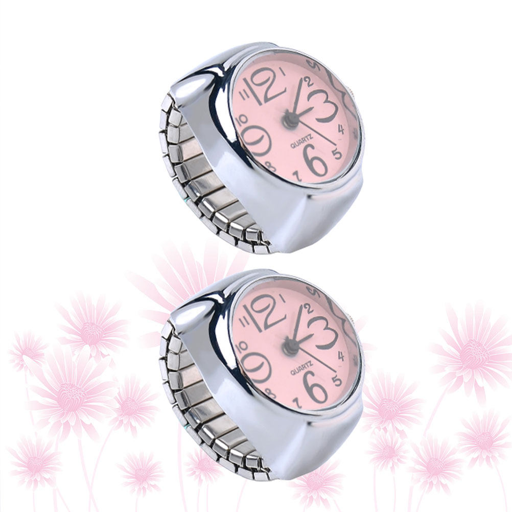 2Pcs Couple Ring Watches Uniqu - Women'S Accessories To Wear With Watch 评论和价格