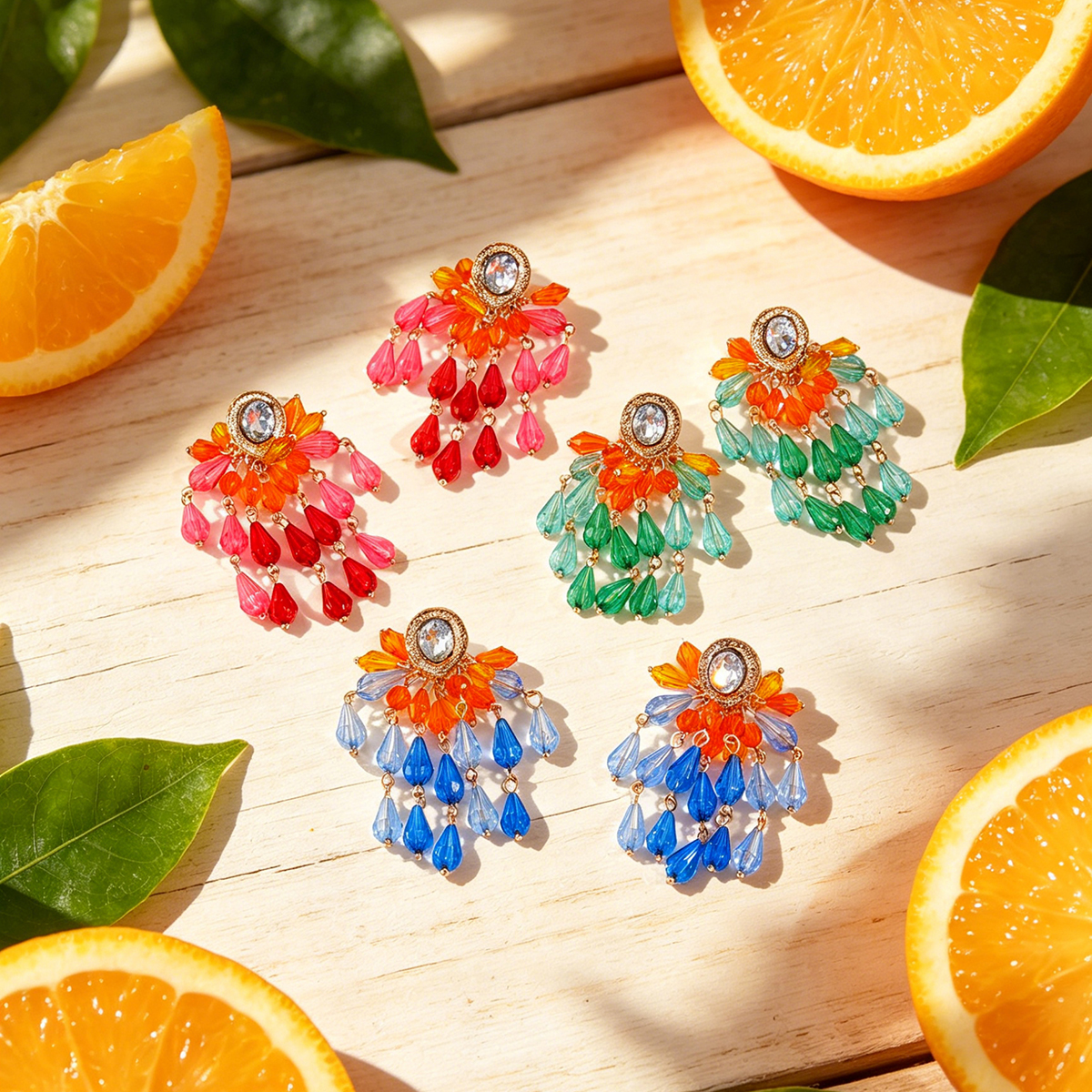2026 Alloy Resin Tassel Dangle - Women Accessories Jewelry 评论和价格
