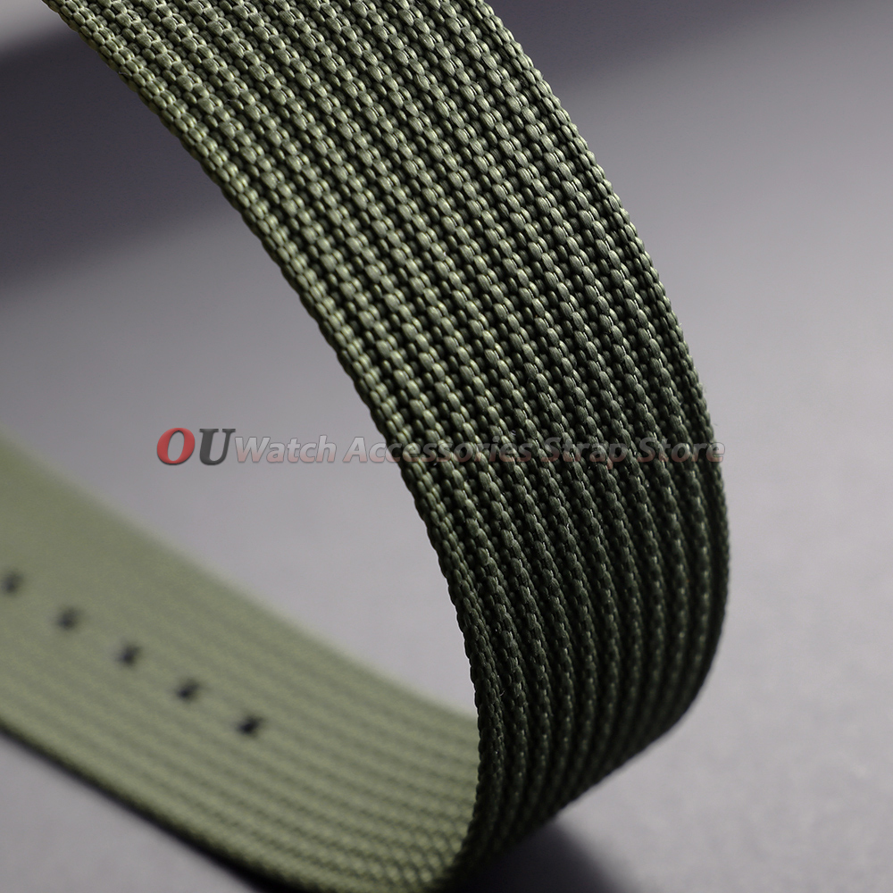 Nylon Strap 18mm 20mm 22mm for - Women'S Accessories To Wear With Watch 评论和价格