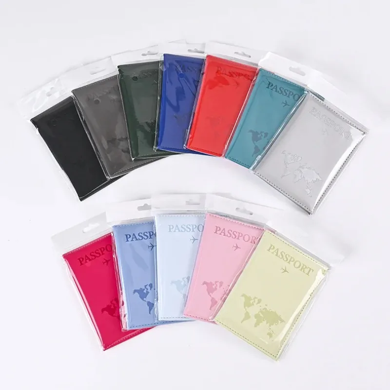 PU Leather Passport Holder Cas - Women Accessories Business 评论和价格