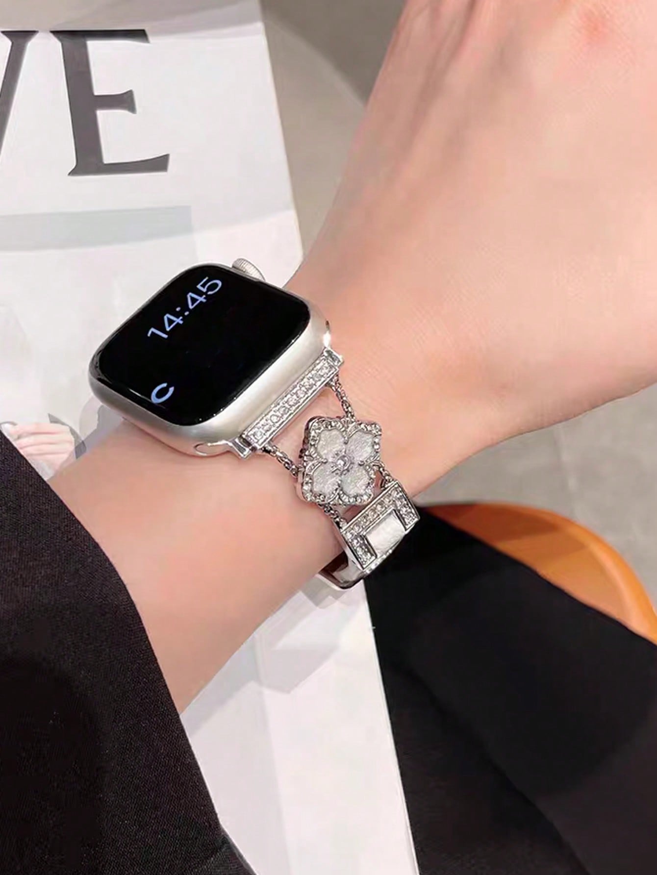 1pc New Women's White Genuine  - Women'S Accessories To Wear With Watch 评论和价格