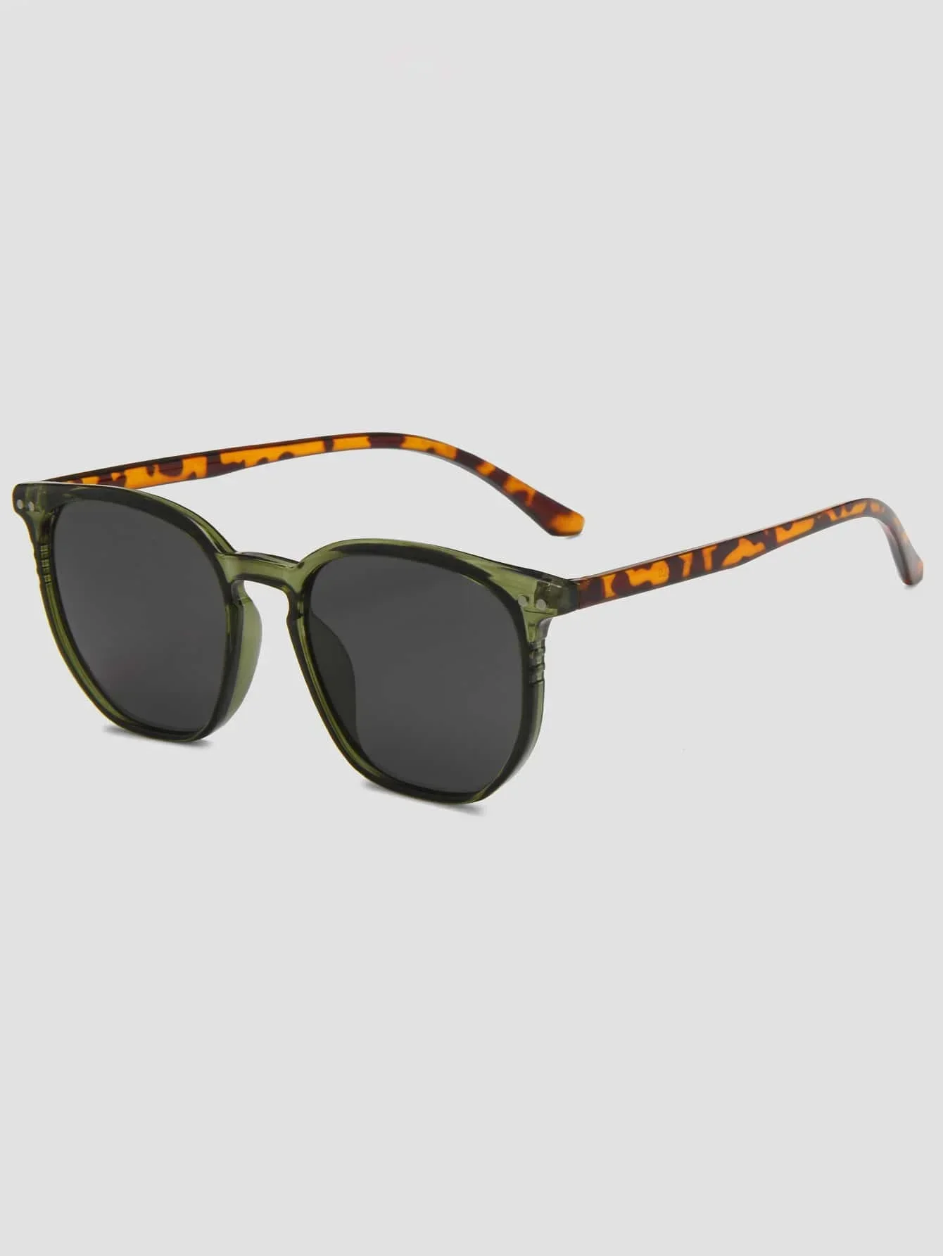 1 Pair Of Women Round PC Frame - Women Accessories Business 评论和价格