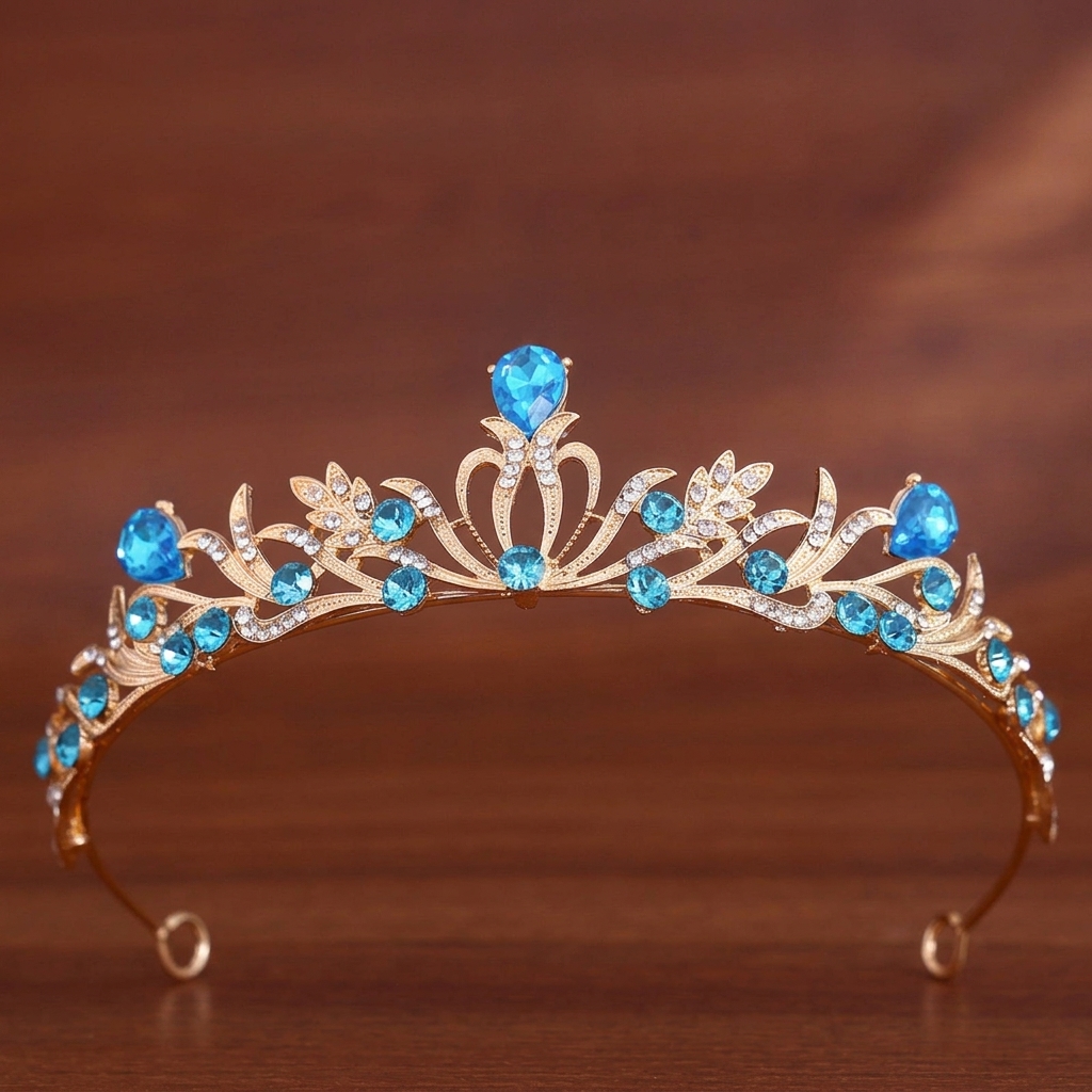 Crystal Wedding Tiaras And Cro - Women Accessories Jewelry 评论和价格