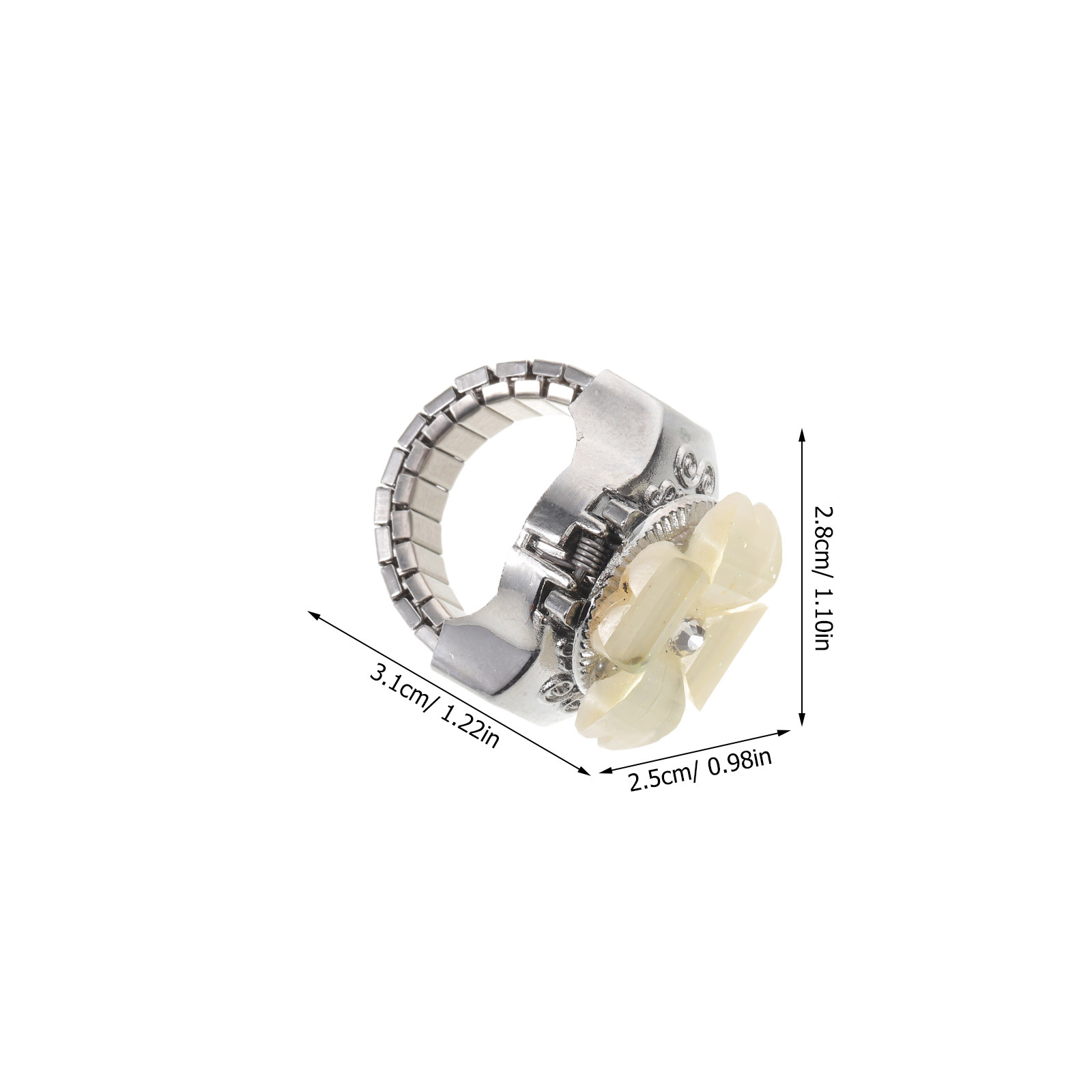 Retro Clover Shaped Quartz Fin - Women'S Accessories To Wear With Watch 评论和价格