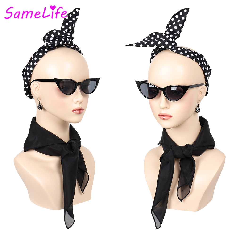 Movie Grease 1950s Pink Ladies - Women'S Accessories In The 1950S 评论和价格