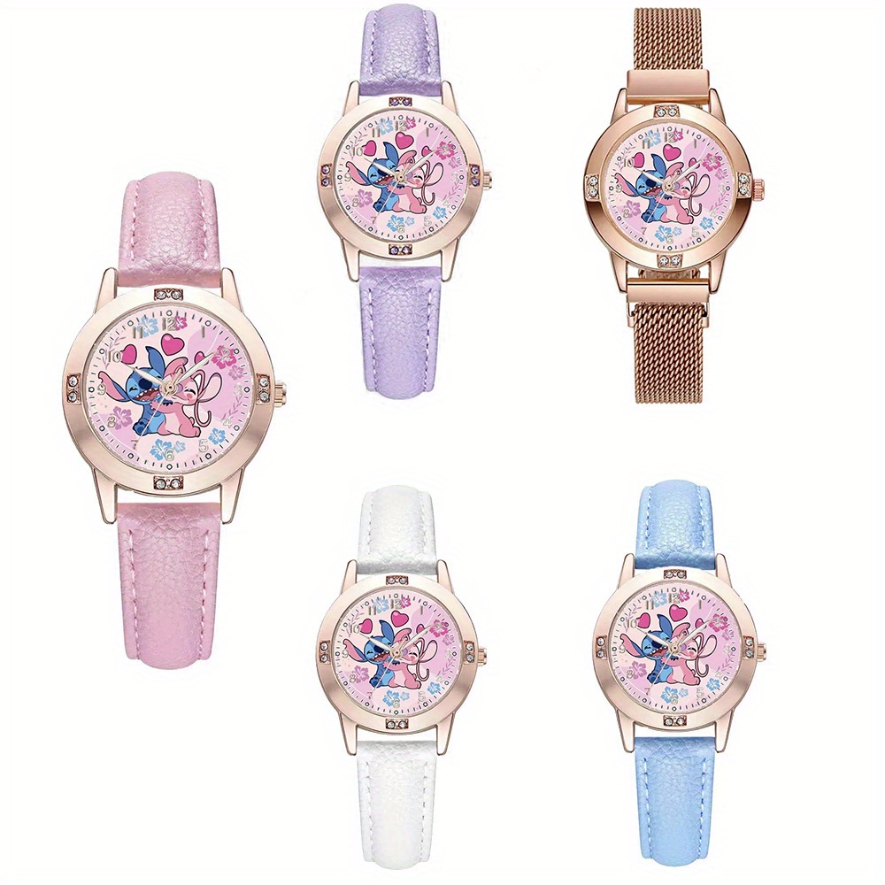 Disney Stitch Quartz Wristwatc - Women'S Accessories To Wear With Watch 评论和价格