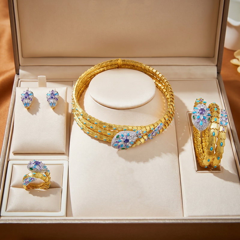Europe America Earrings Ring B - Layered Necklace Set 评论和价格