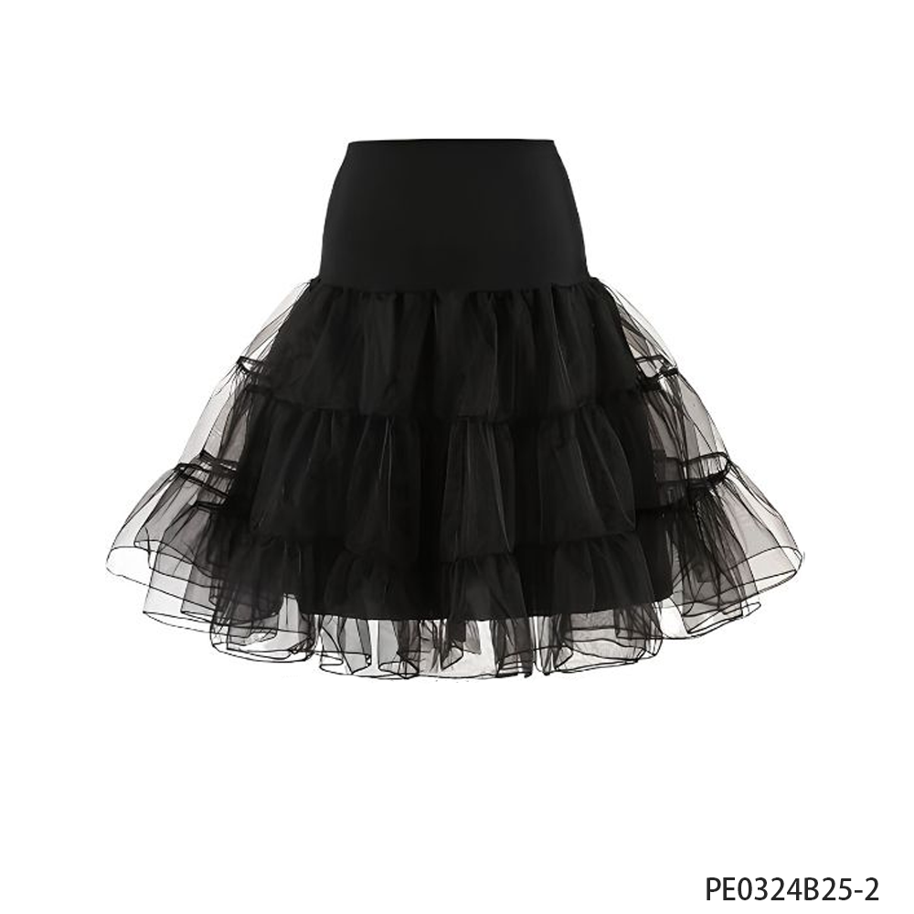 PESENAR 1950s Style Black Tull - Women'S Accessories In The 1950S 评论和价格