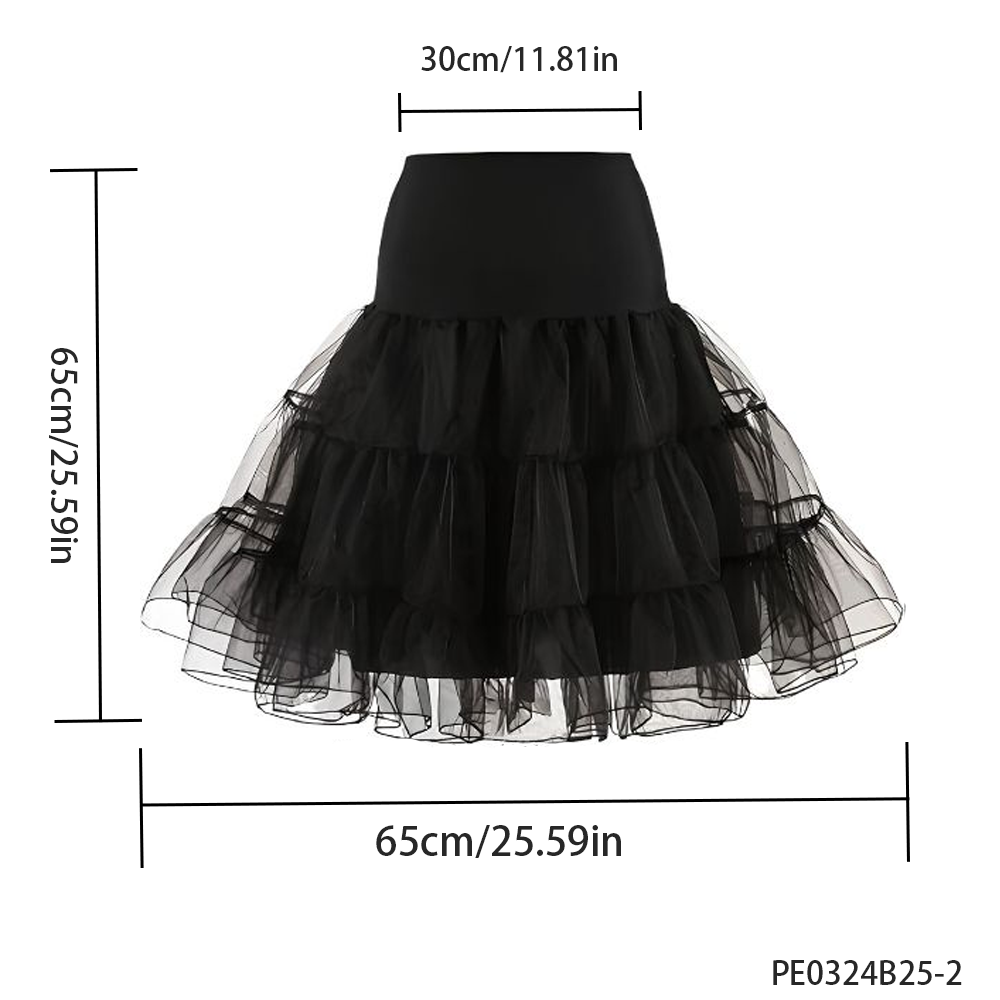 PESENAR 1950s Style Black Tull - Women'S Accessories In The 1950S 评论和价格