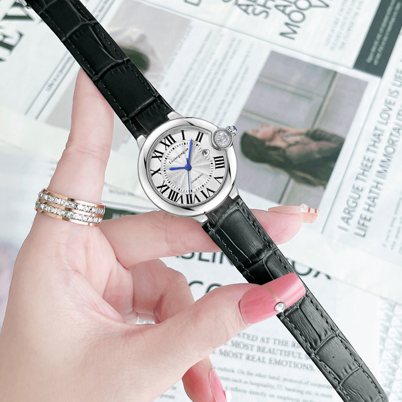 Light Luxury Blue-Hand Quartz  - Women'S Accessories To Wear With Watch 评论和价格