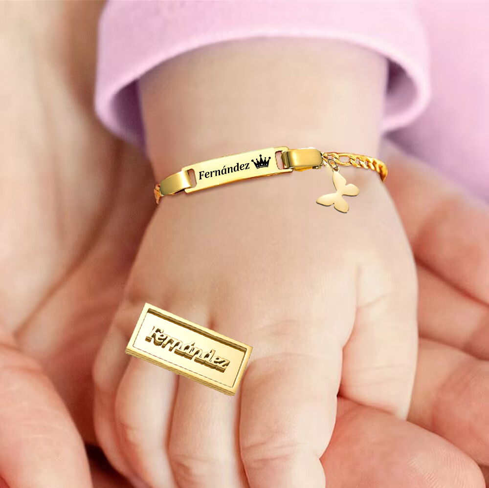 Spark Custom Baby Double Layer - Layered Necklace Set 评论和价格