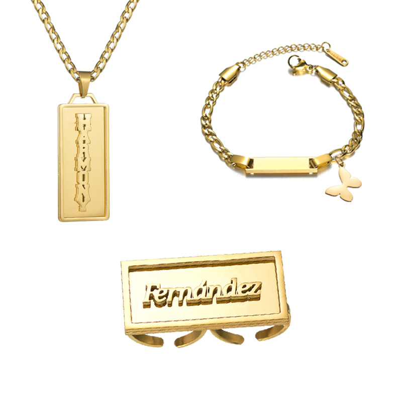 Spark Custom Baby Double Layer - Layered Necklace Set 评论和价格