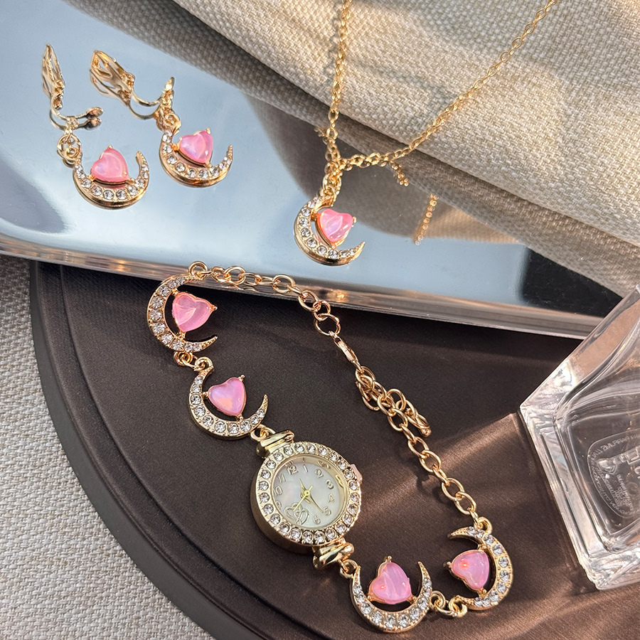 3pcs/set Vintage Love Moon Jew - Women'S Accessories To Wear With Watch 评论和价格
