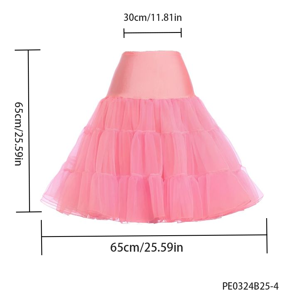 PESENAR  1950s Style Pink Tull - Women'S Accessories In The 1950S 评论和价格