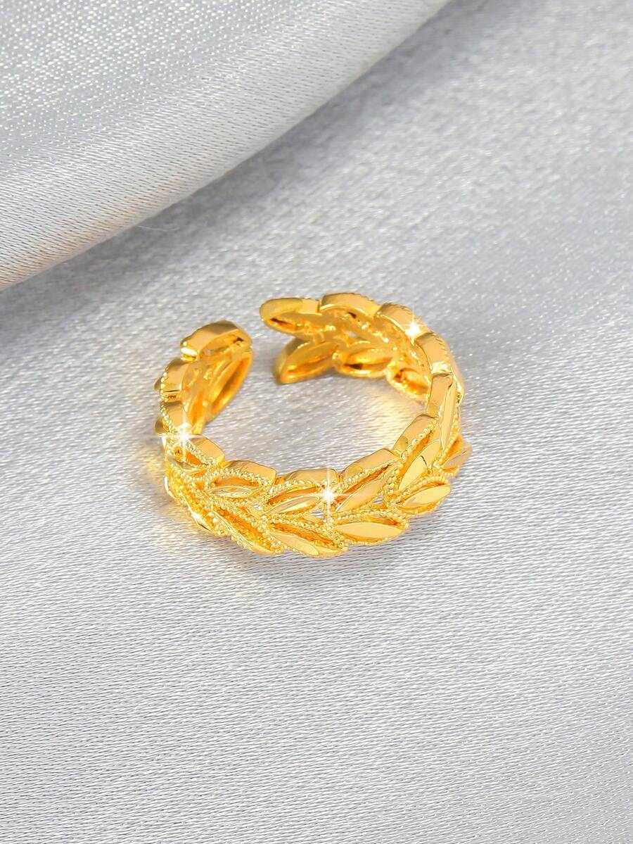 Elegant Hollow Leaf And Wheat  - Women'S Accessories To Wear With Watch 评论和价格