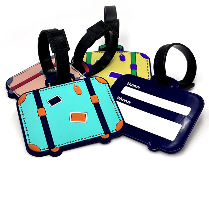 Creative PVC Luggage Tag Multi - Women'S Essential Accessories 评论和价格