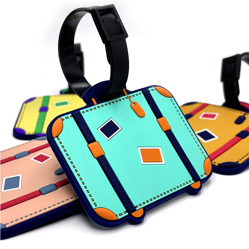 Creative PVC Luggage Tag Multi - Women'S Essential Accessories 评论和价格