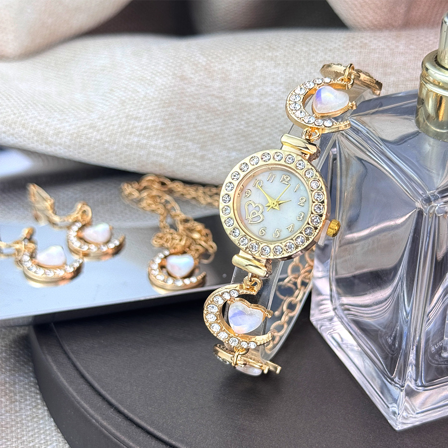 3pcs/set Vintage Love Moon Jew - Women'S Accessories To Wear With Watch 评论和价格