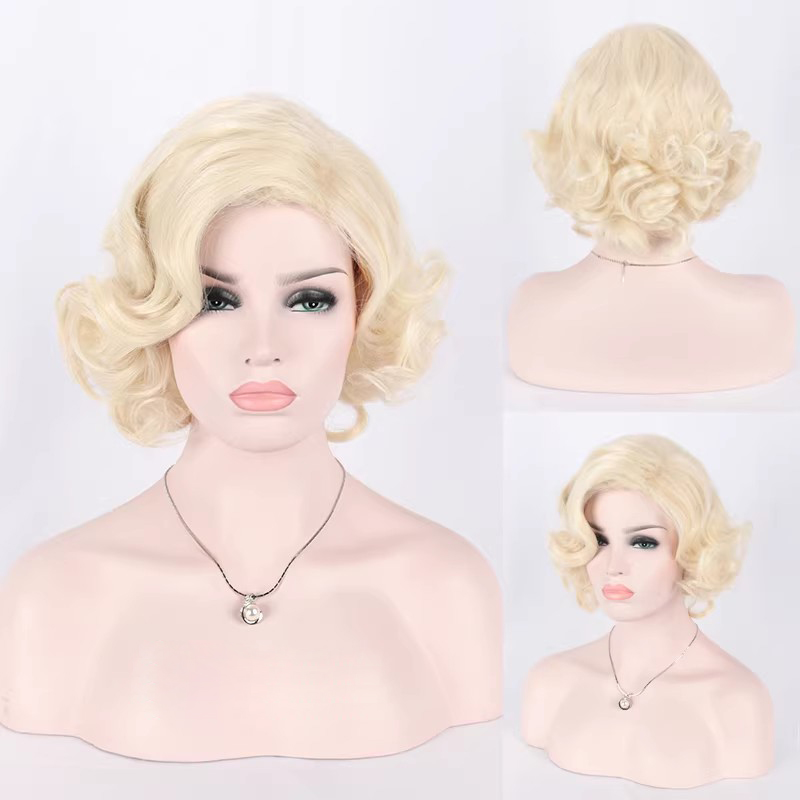 Synthetic Short Curly Hair Blo - Women'S Accessories In The 1950S 评论和价格