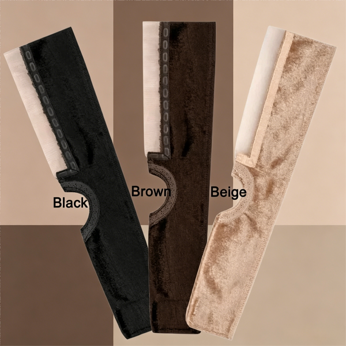 1Pc Natural Lace Trim Non-Slip - Women'S Essential Accessories 评论和价格