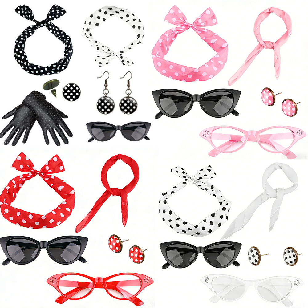Carnival 1950S Party Polka Dot - Women'S Accessories In The 1950S 评论和价格