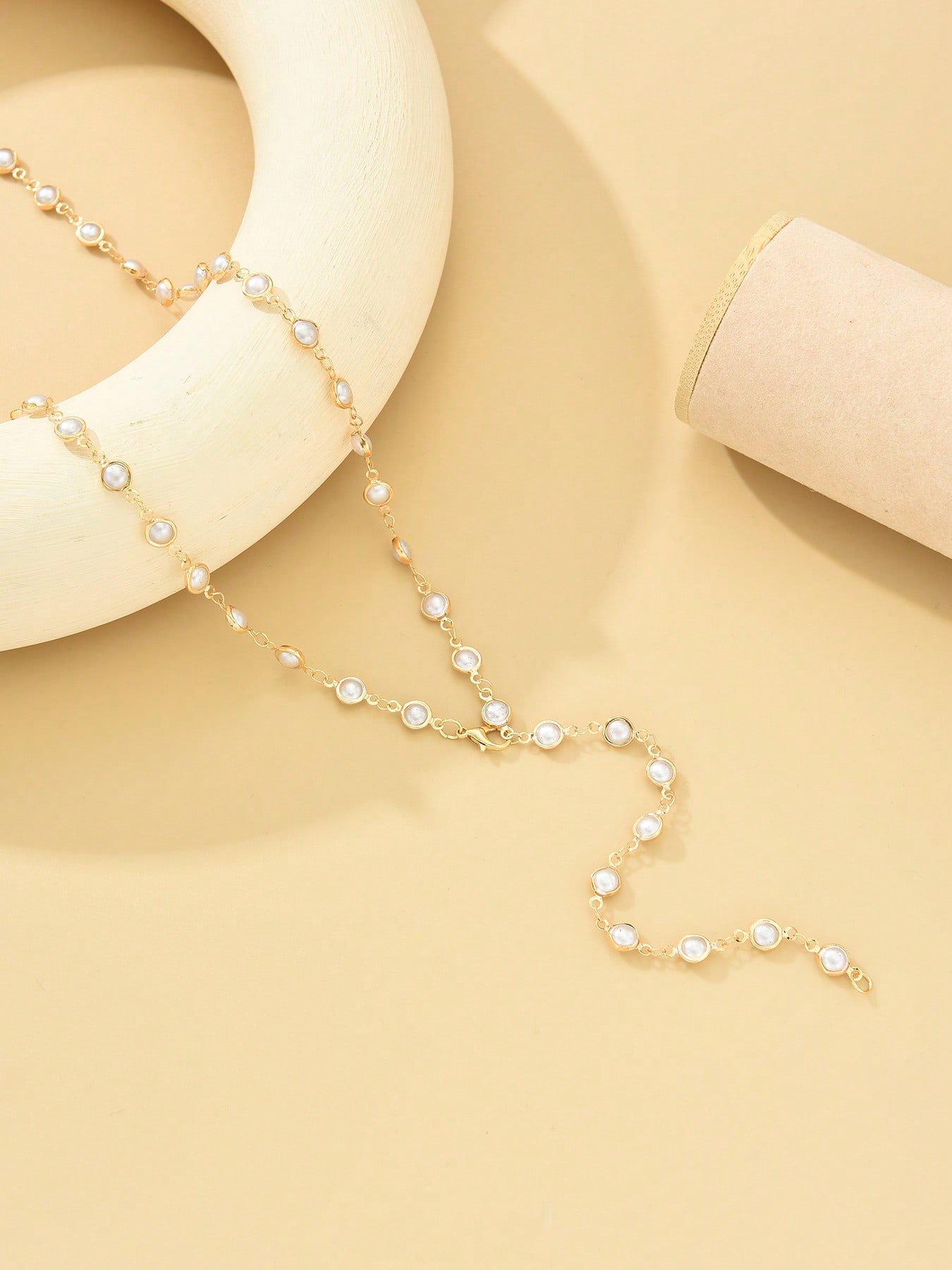 3pcs Fashionable Minimalist El - Layered Necklace Set 评论和价格