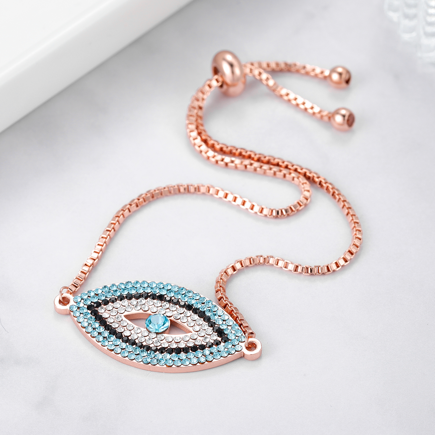 Evil Eye Charm Bracelet for Wo - Evil Eye Bracelet 评论和价格