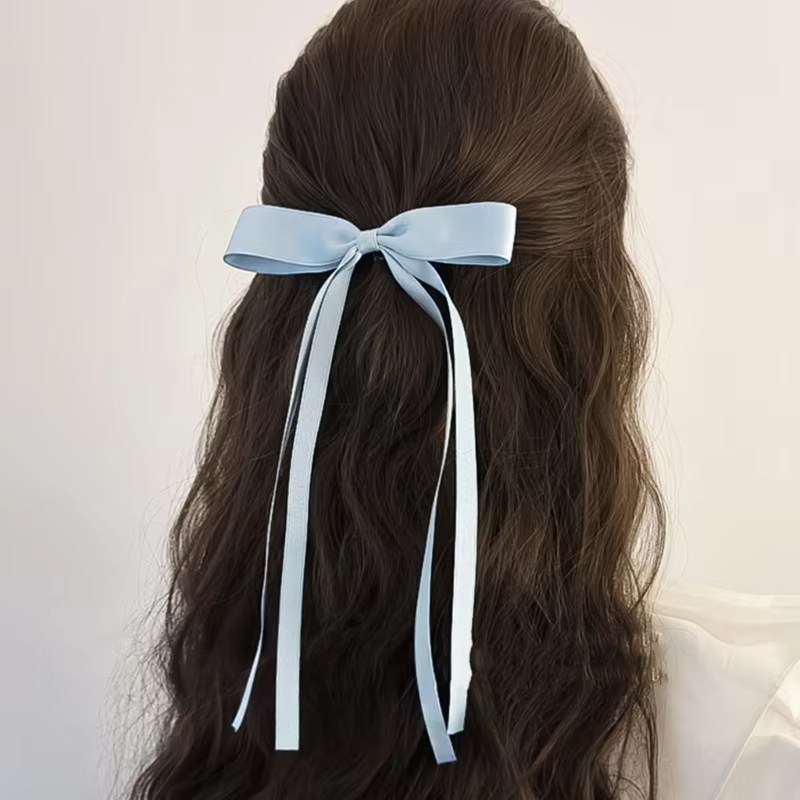 New Colored Satin Ribbon Bowkn - Women'S Essential Accessories 评论和价格