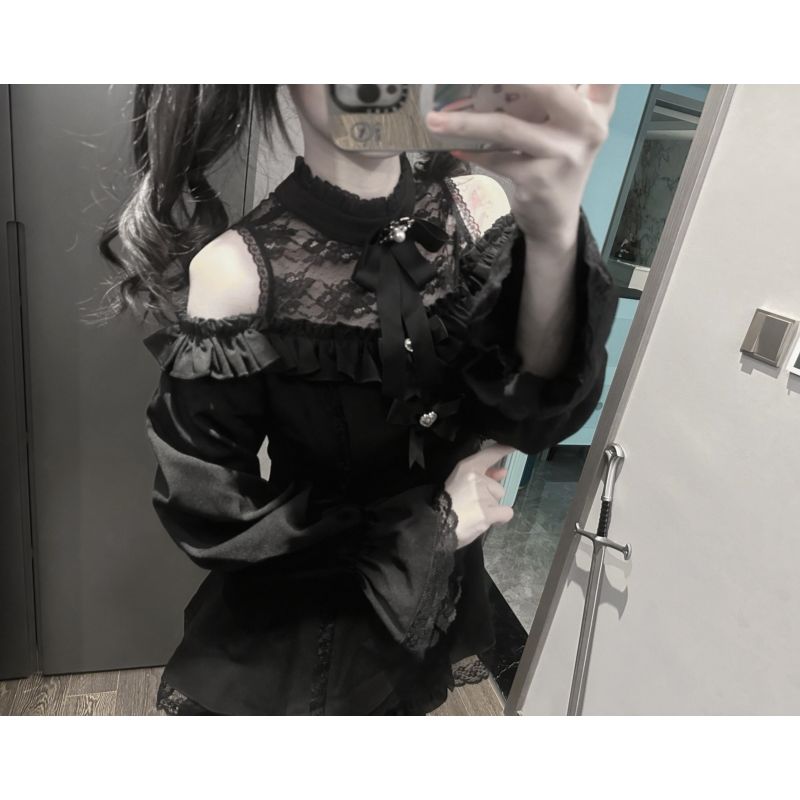 Women Lolita Two Piece Set Col - Layered Necklace Set 评论和价格