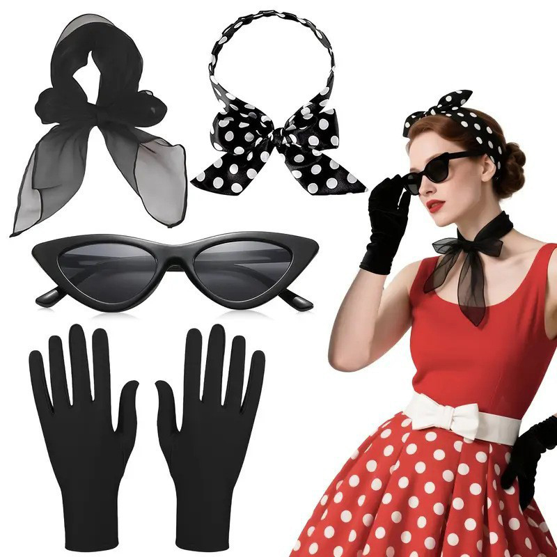 50s Retro Costume Accessories  - Women'S Accessories In The 1950S 评论和价格