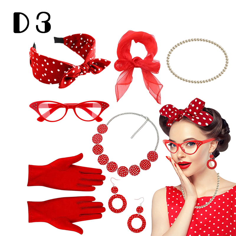 50s Retro Costume Accessories  - Women'S Accessories In The 1950S 评论和价格