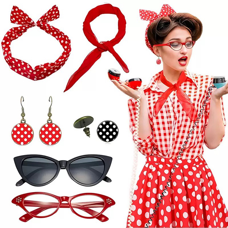 50s Retro Costume Accessories  - Women'S Accessories In The 1950S 评论和价格