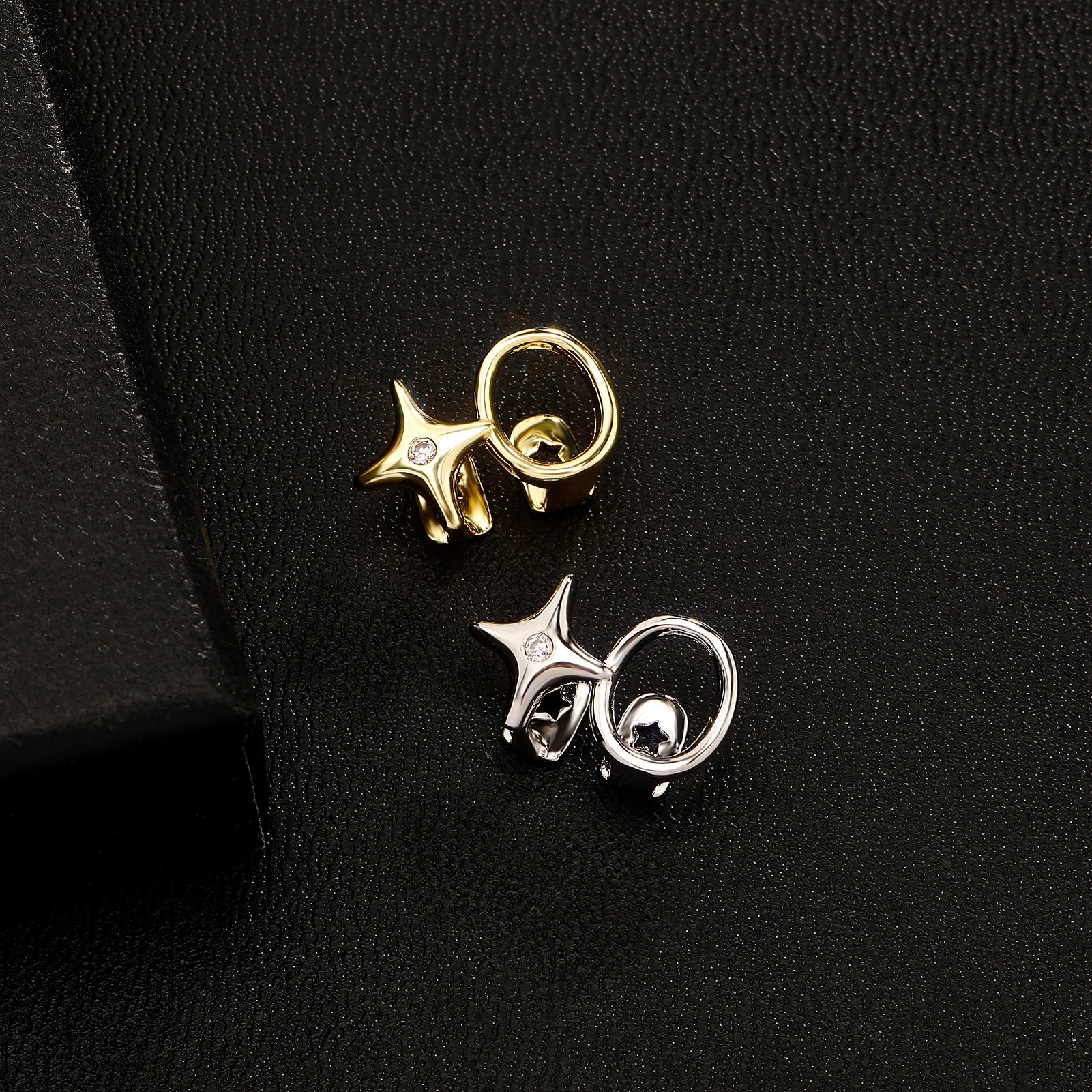 Y2K Glossy Double Hollow Circl - Women'S Y2K Accessories 评论和价格